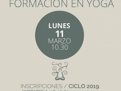 PROFESORADO YOGA EN LA HIGUERA 2019 – CHARLA INFORMATIVA